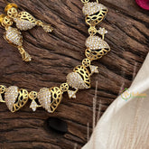 Premium AD Stone Short Neckpiece-G10663